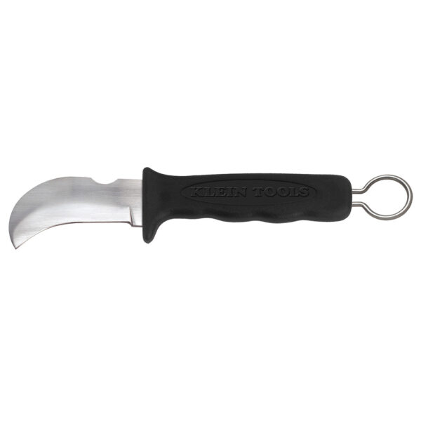 CUCHILLO CURVO 3 MANGO PLASTICO 