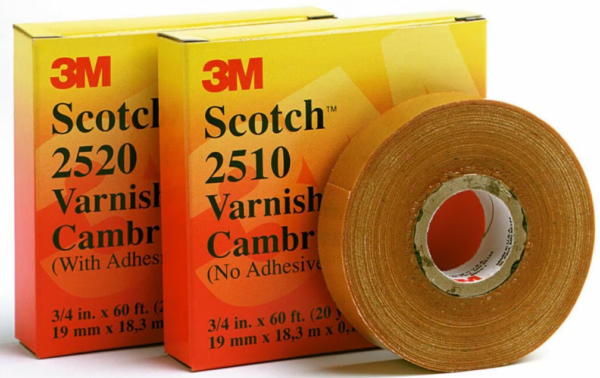 CINTA AISLADORA BARNIZADA TIPO CAMBRIC 3M SCOTCH 2510